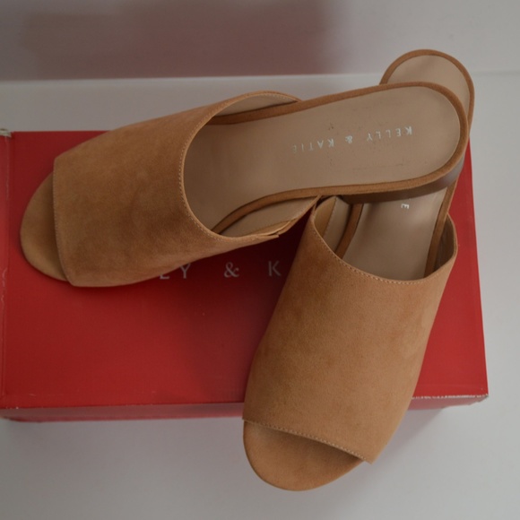 Kelly & Katie Ladies slip on sandals size 9.5 - Picture 2 of 9